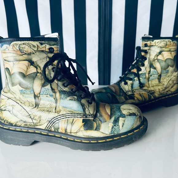 Dr. Martens 1460 Pascal Boots - Hieronymus Bosch Garden of Earthly Delights - Picture 3 of 7